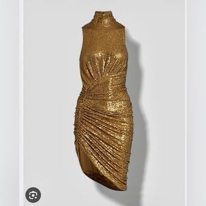 Collection Runway hand embroidered holiday dress